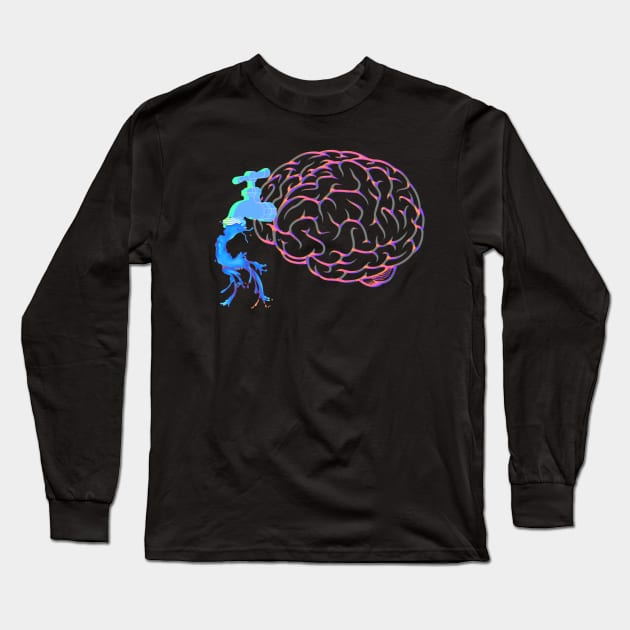 brains on tap Long Sleeve T-Shirt by TJWDraws